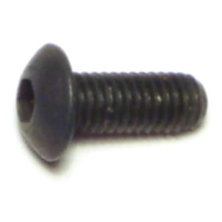 Midwest Fastener #10-32 Socket Head Cap Screw, Button, Plain Steel, 1/2 in Length, 20 PK 67551